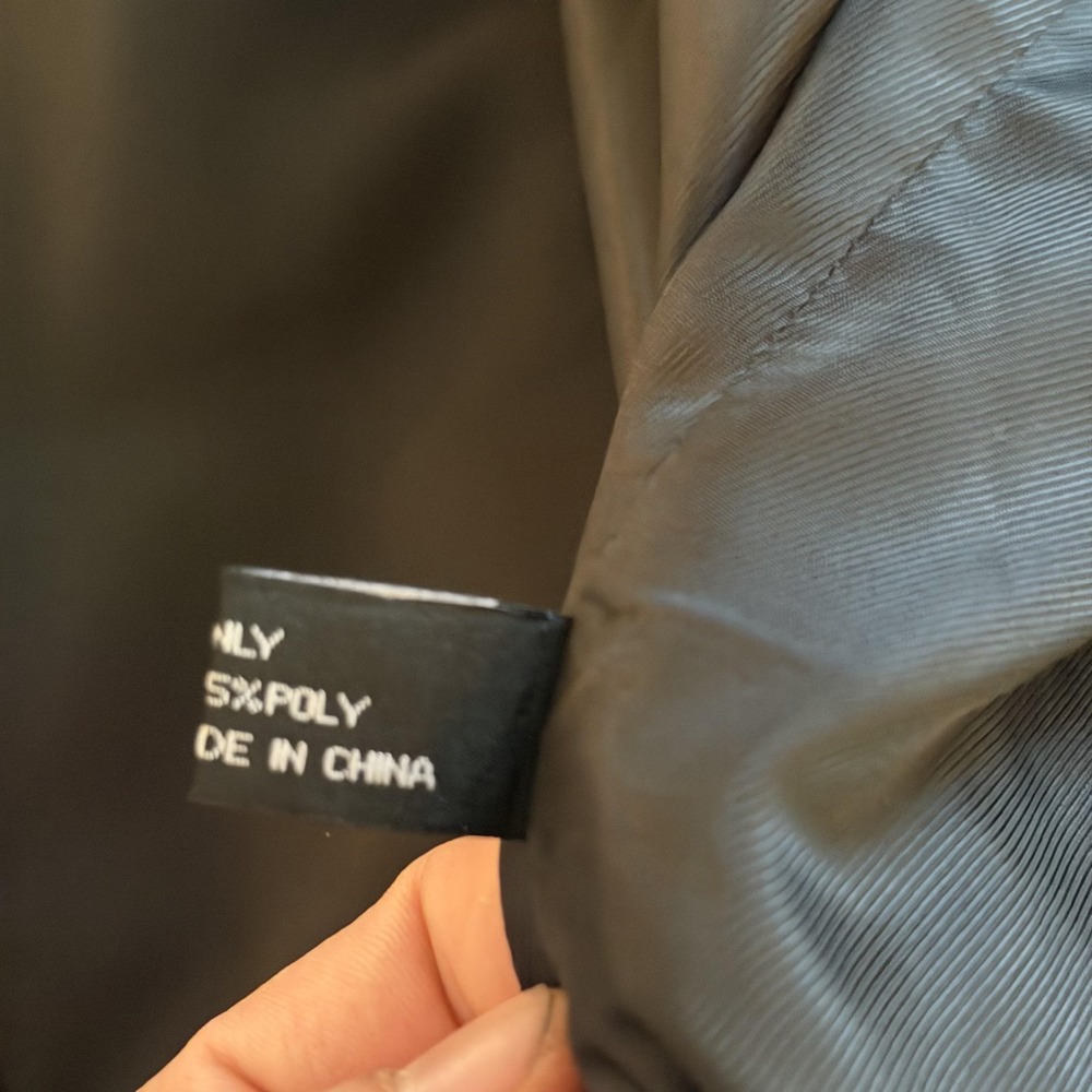 Insignia Collezione Gray Pinstripe Three Button Sport Coat Blazer Men's 44R - Picture 9 of 16